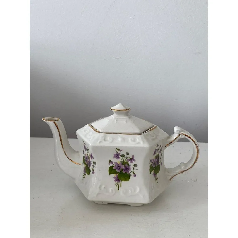 Ellgreave Ralph 1750 Moses 1751 Enoch 1784 Wood & Sons Ironstone England Teapot